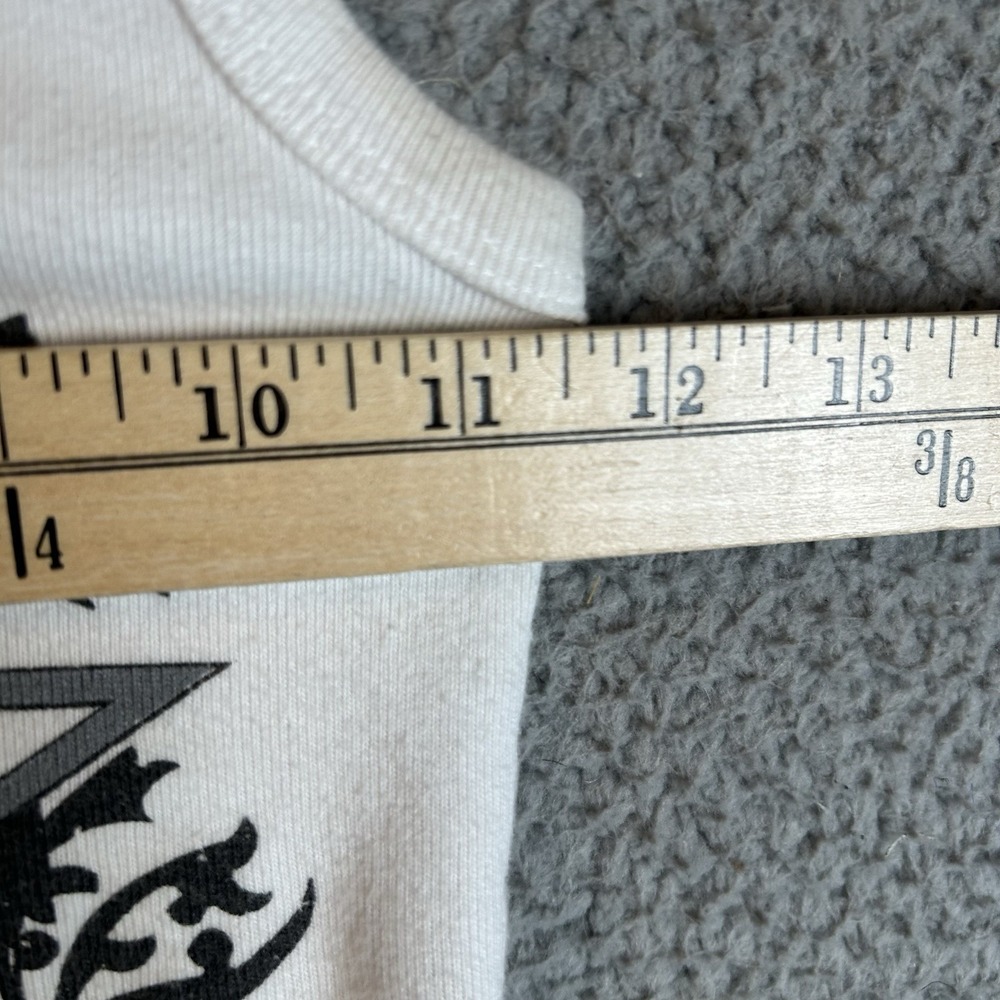 Y2K Santa Cruz, CA Women's Ribbed Cropped Baby Tank Top XS Tribal West coast - Picture 3 of 5